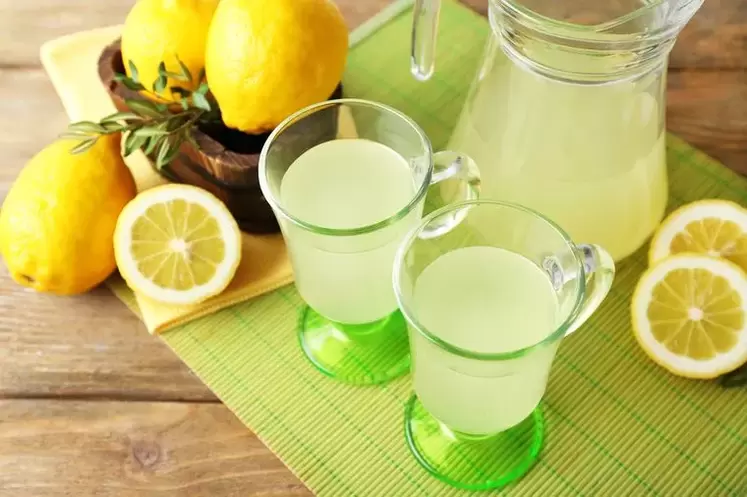 Régime de consommation de limonade